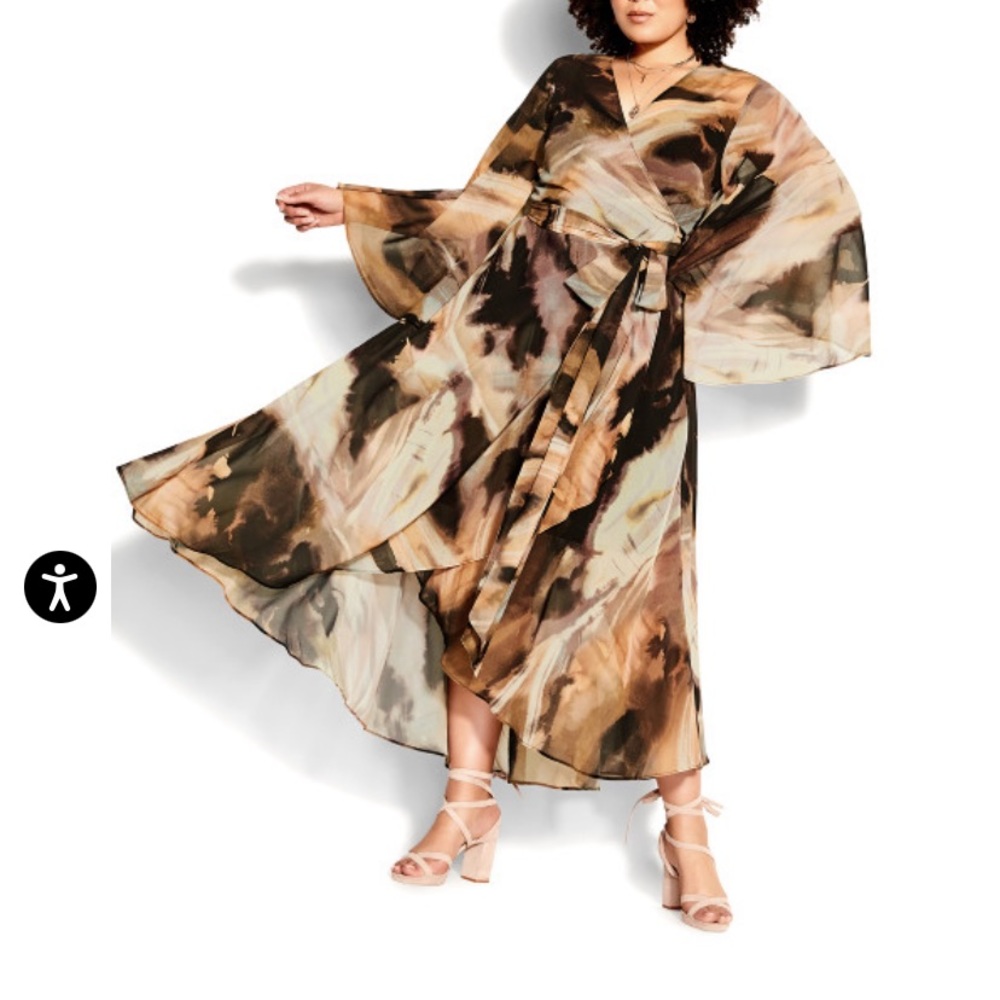 Trendy Plus Size Horizon Maxi Dress